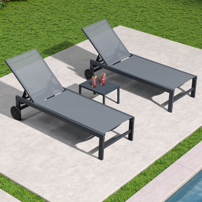 Abruzzo 72 in. Blue Rectangular Industrial-Strength Steel